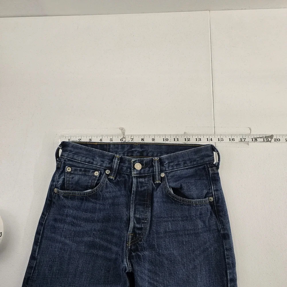Levi's 501 Jeans fit W29 L30 Button Fly Straight Leg Medium‎ Wash Denim Classic